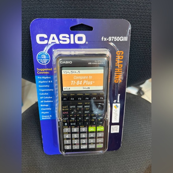 Brand New Casio FX-9750GIII Graphing Calculator Powered By Python - Picture 1 of 2